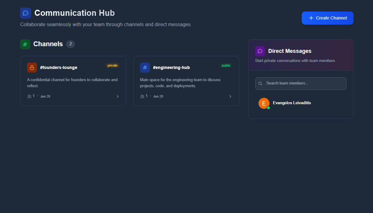 BoostFlow Communication Hub Preview