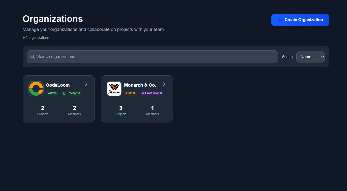 BoostFlow Organizations Preview